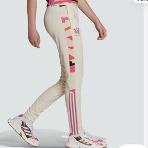 Thebe Magugu x Adidas Tracksuit / Tiro Pants (set) with Pink Accents